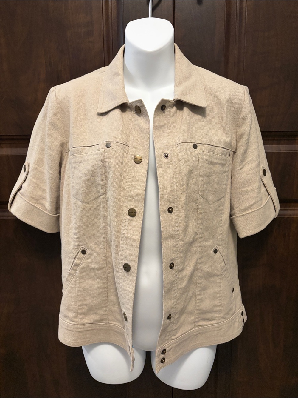 Coldwater Creek Short Sleeve Jacket